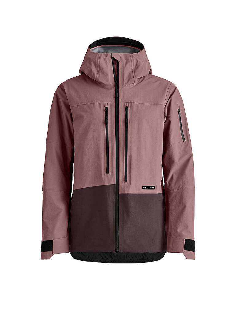 Veste de randonnée Ravine Free 3L à capuche rose XL