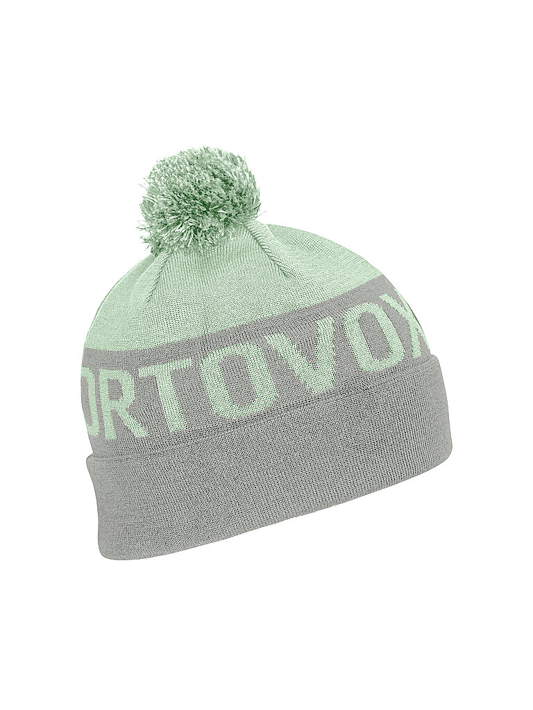 Mütze Bobble Knit vert clair