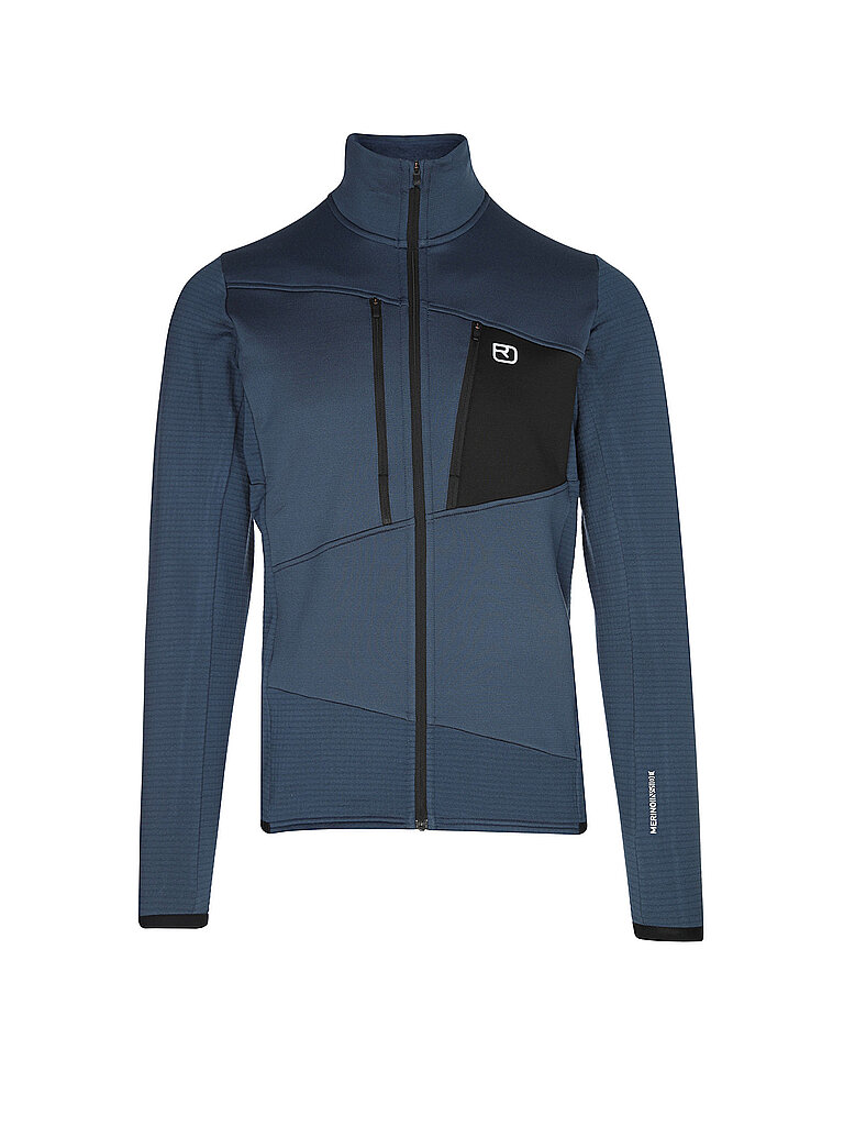 Veste polaire Grids bleu marine S