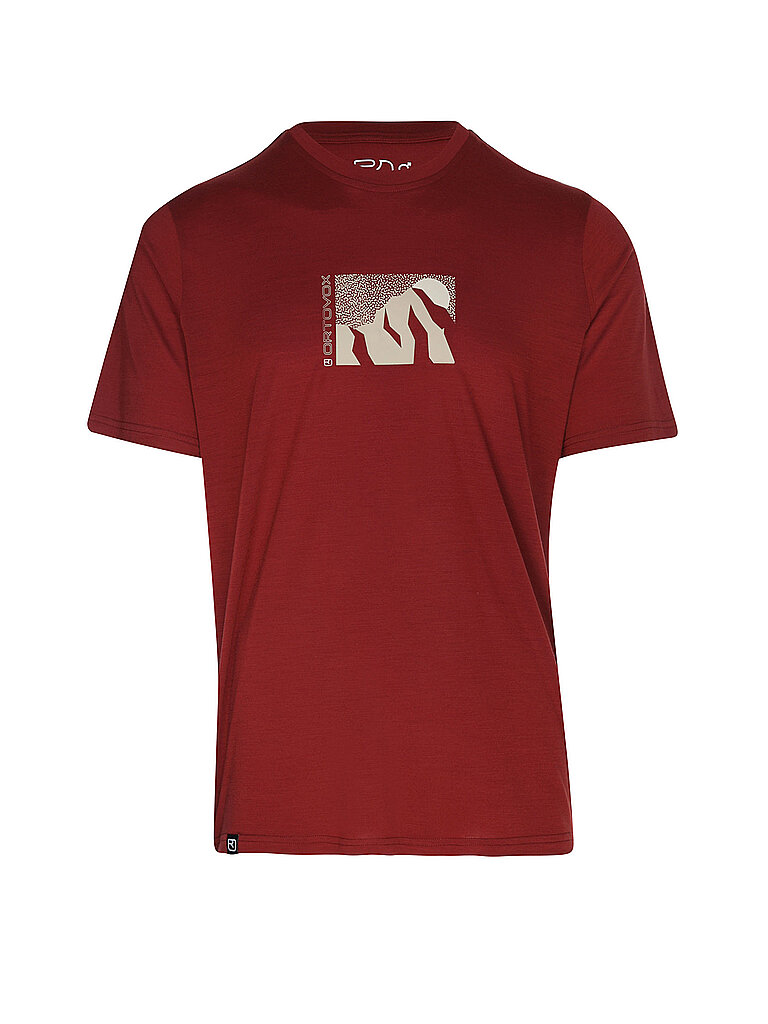 T-shirt fonctionnel 120 Cool Tec MTN Sun rouge foncé XXL