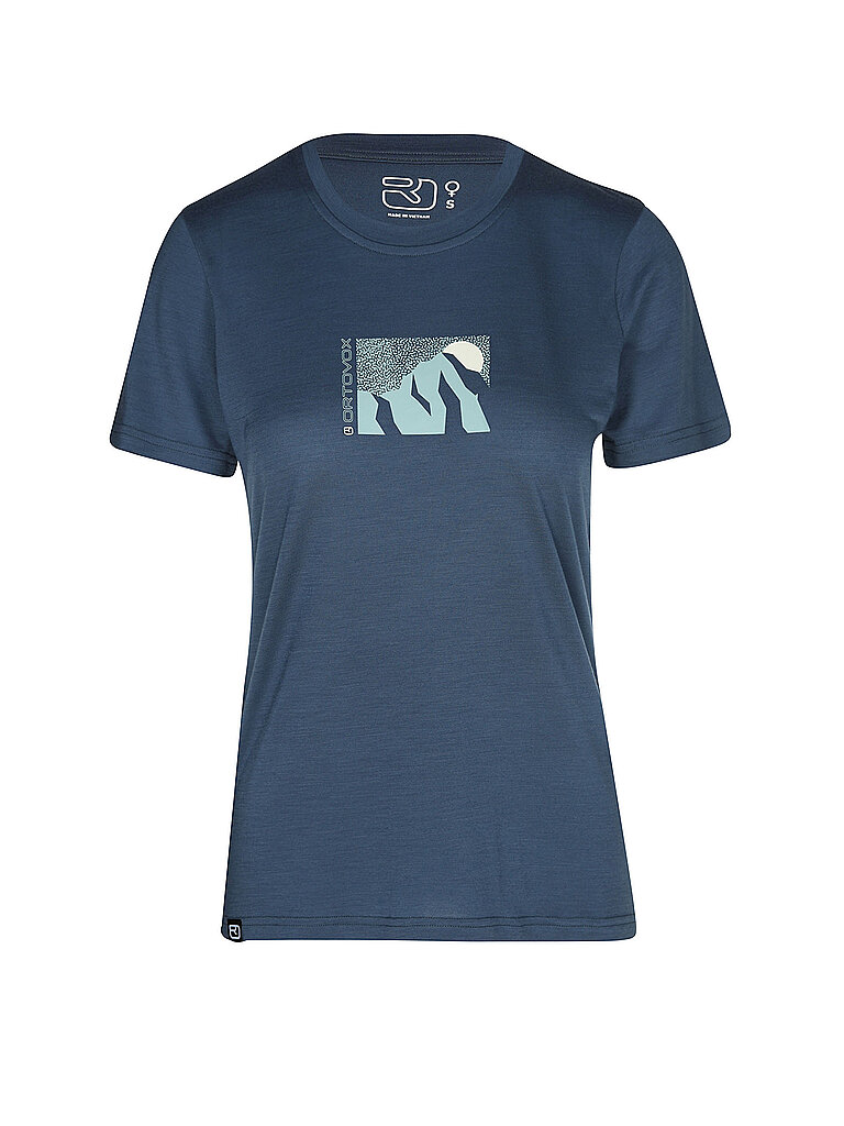 T-shirt de sport 120 Cool Tec MTN Sun bleu marine L