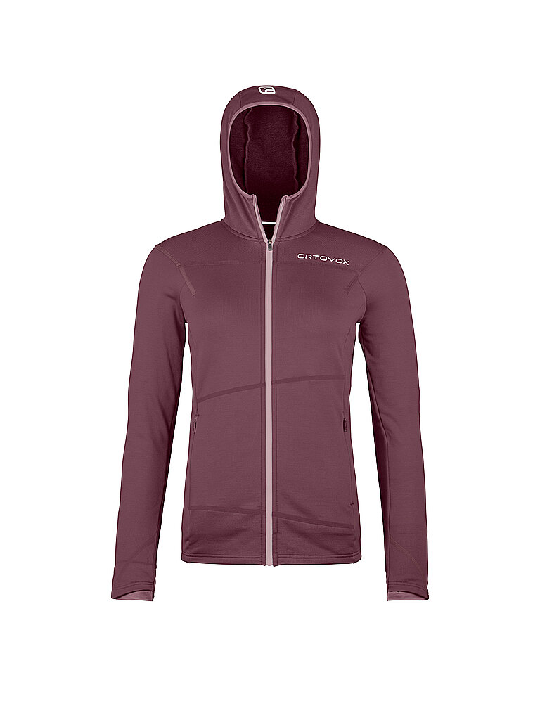Veste polaire légère à capuches cuivre M