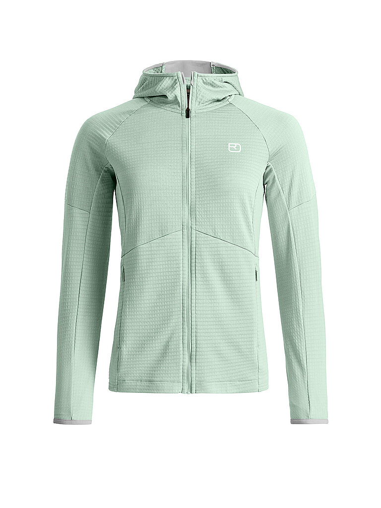 Veste polaire Light Grids vert clair M