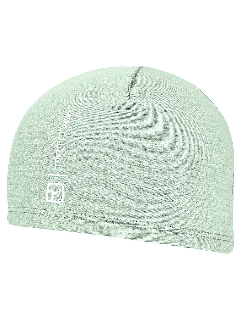 Bonnet Fleece Grid vert clair