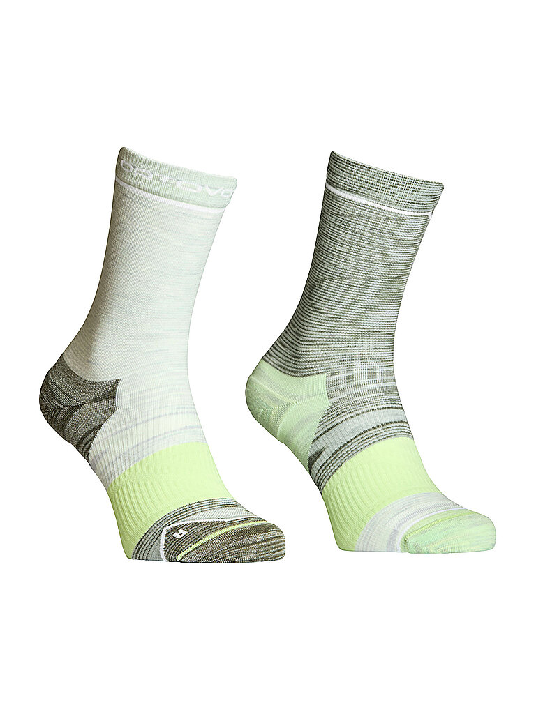 Chaussettes de randonnée Alpine Mid Socks W vert clair 42-44