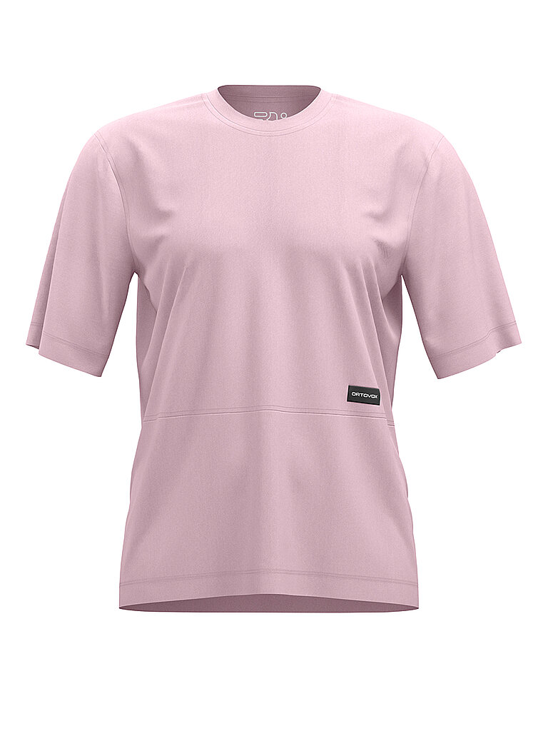 T-shirt de sport Patch 185 Merino rose XL