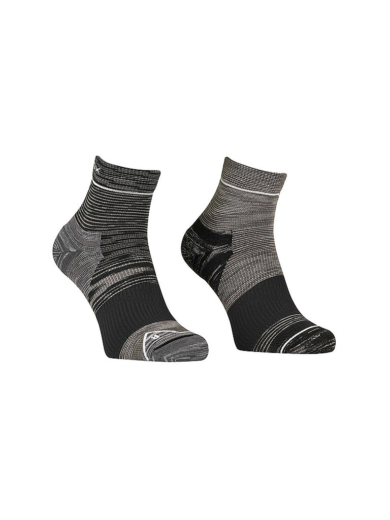 Chaussettes de randonnée Alpine Quarter Socks M Low noir 45-47
