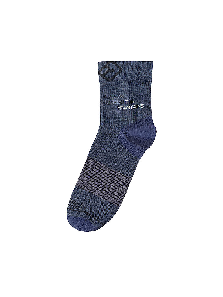 ORTOVOX Chaussettes Homme Alpine Light Quarter Low bleu | 45-47
