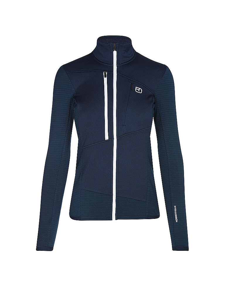 Veste polaire Grids bleu marine L