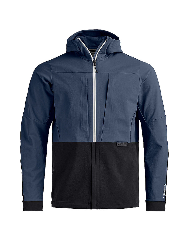 Veste softshell Trad Plus Hoodie bleu marine XXL
