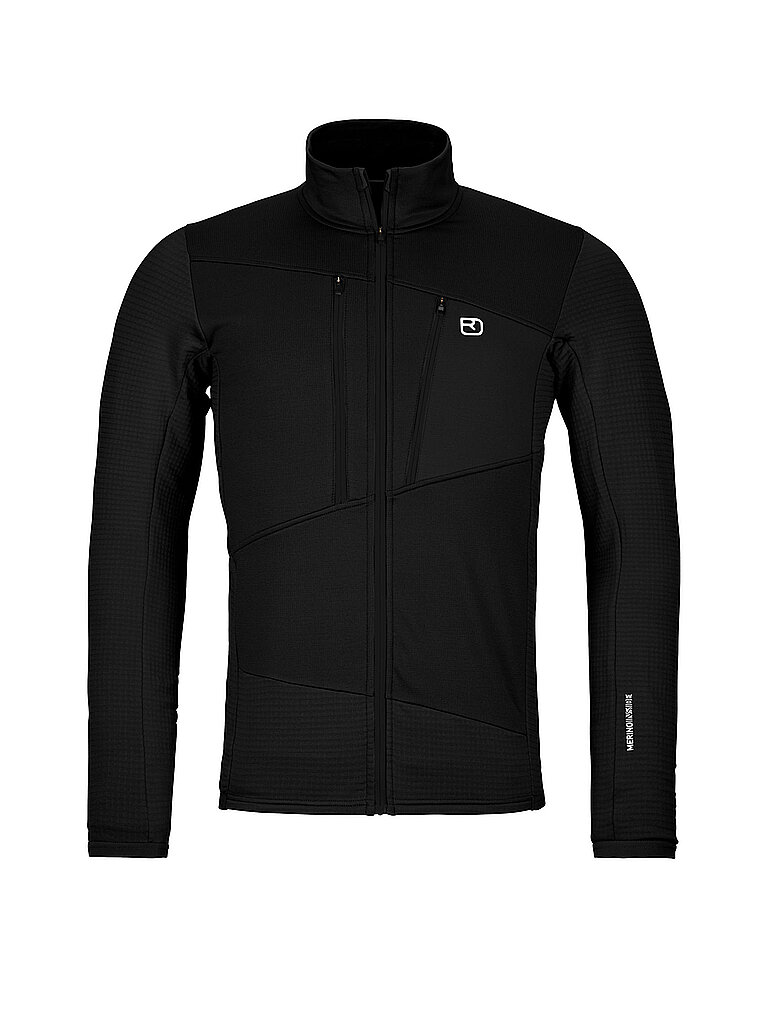 Veste polaire Grid noir L
