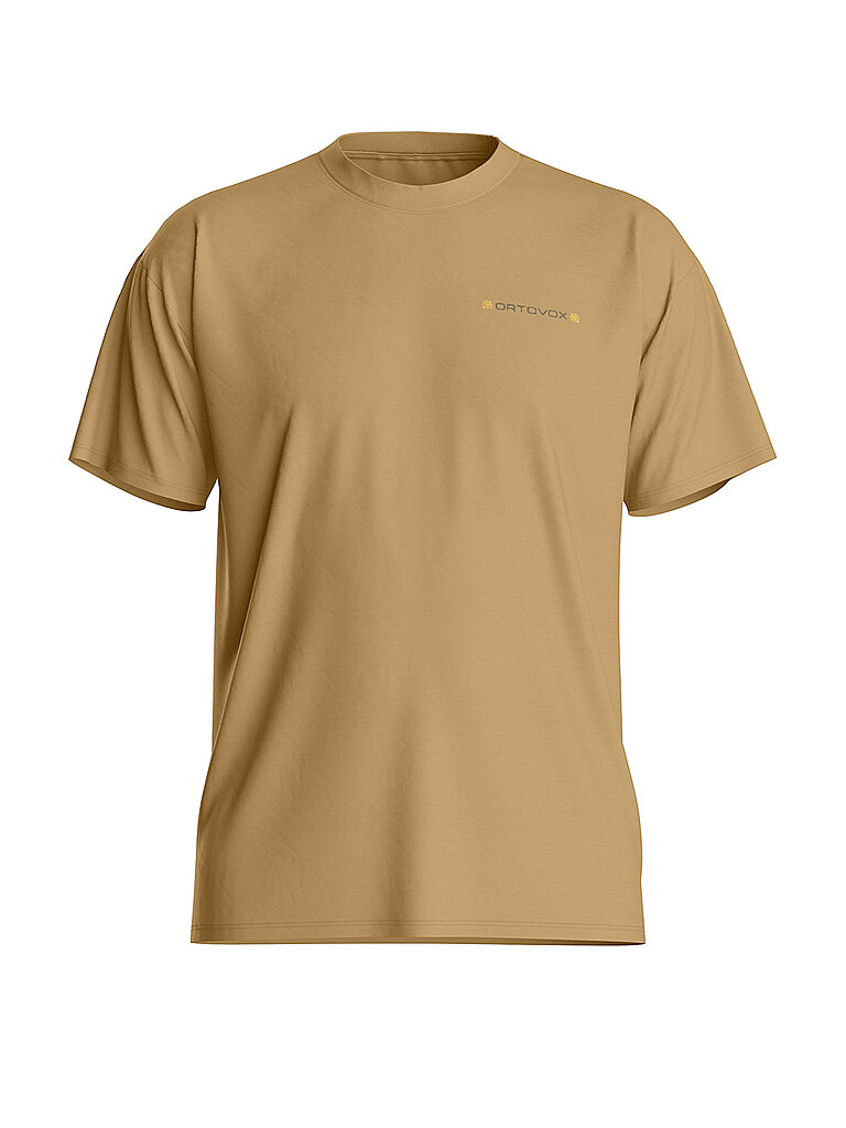 T-shirt fonctionnel Climbing Vibes 150 COOL moutarde L