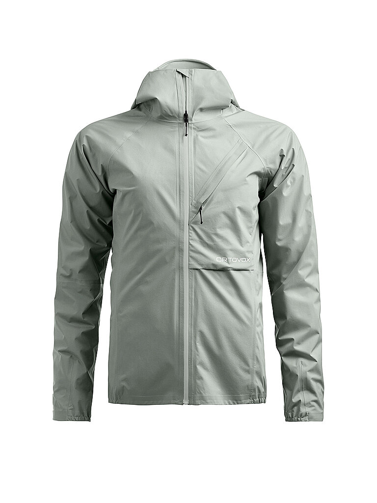Veste de randonnée Trace 2.5L Hoodie vert clair XS