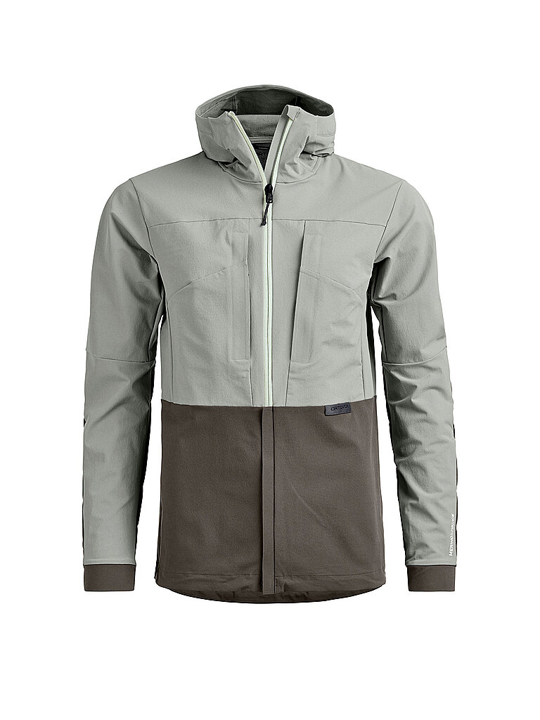 Veste softshell Trad Plus Hoodie vert clair M