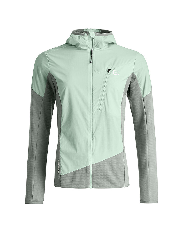 Veste hybride Trace Hoodie vert clair M