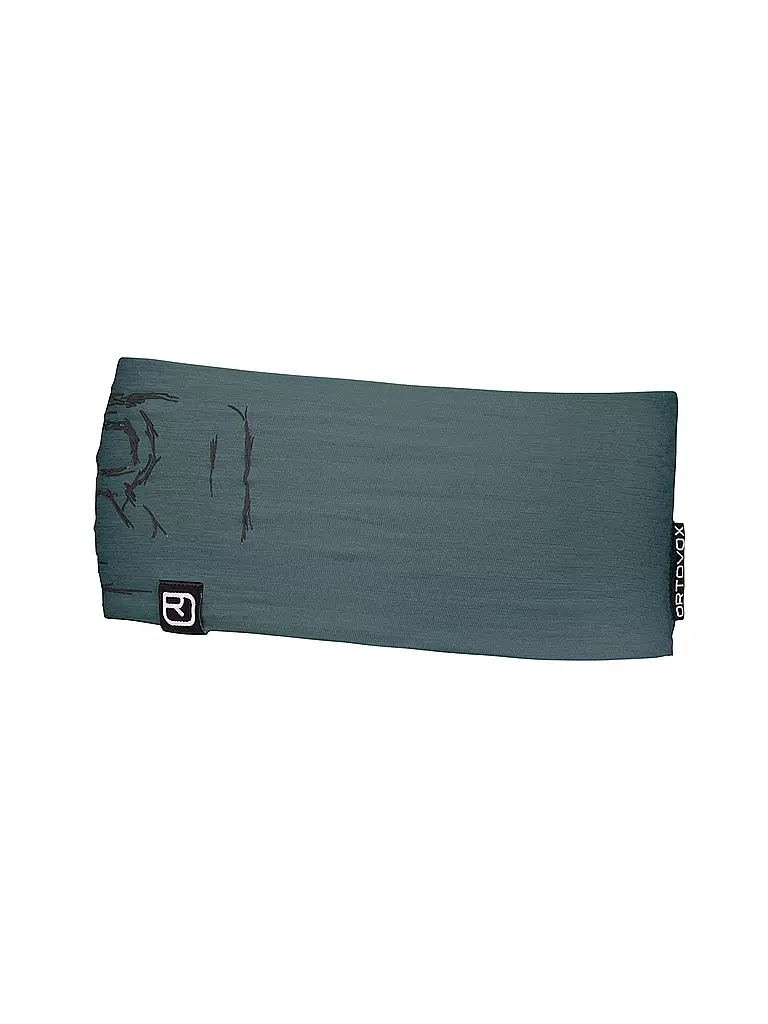 ORTOVOX | Bandeau 120 Tec Logo | Pétrole