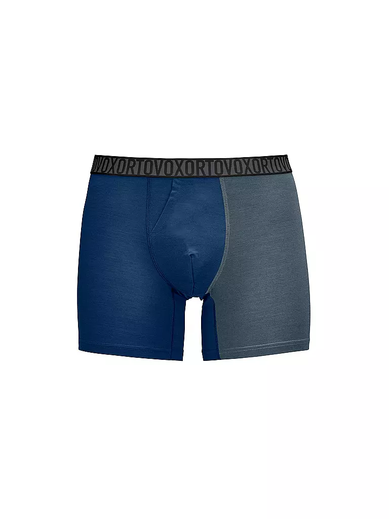 ORTOVOX | Boxer Brief 150 Essential pour hommes | Bleu foncé