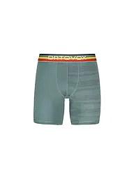 ORTOVOX | Boxer homme Rock'n'Wool 185 | Vert foncé