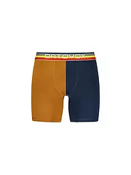 ORTOVOX | Boxer homme Rock'n'Wool 185 | Bleu foncé