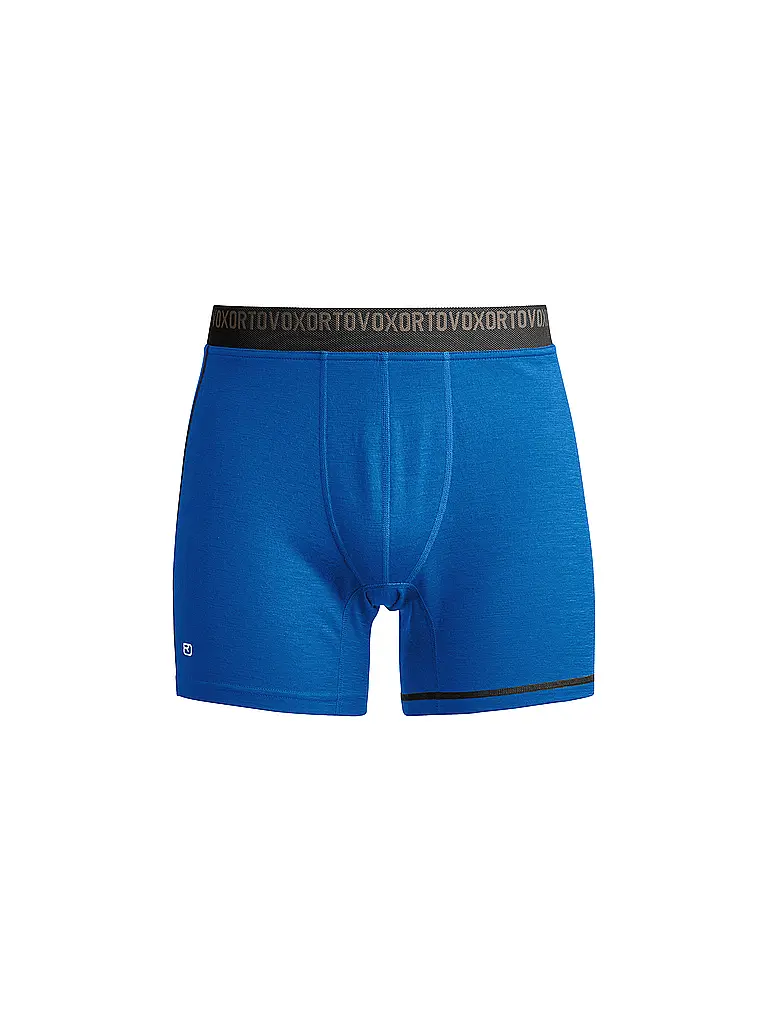 ORTOVOX | Boxer homme Rock'n'Wool 185 | Bleu