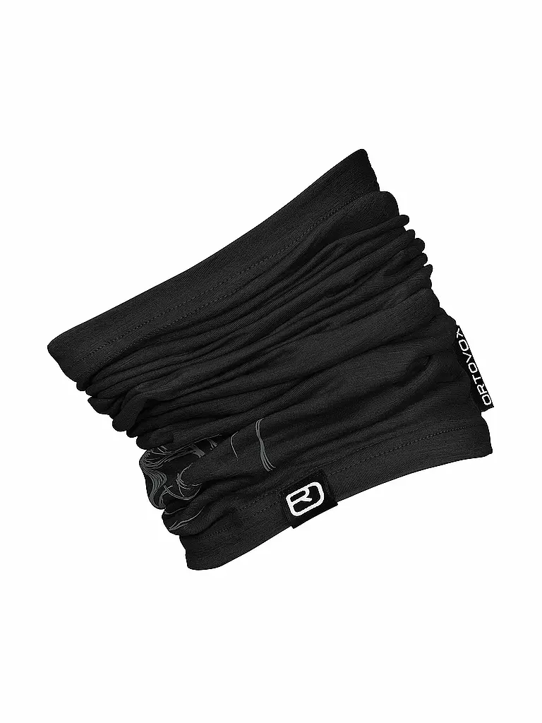 ORTOVOX | Cache-cou 120 Tec Logo | Noir