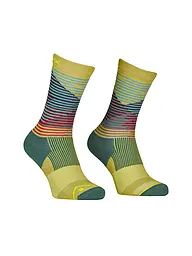 ORTOVOX | Chaussettes de randonnée pour hommes All Mountain Mid Socks M | Vert clair