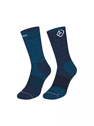 ORTOVOX | Chaussettes de randonnée pour hommes Alpine Mid Socks M | Bleu