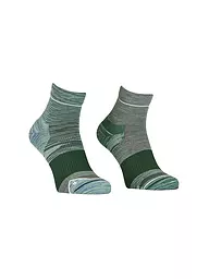 ORTOVOX | Chaussettes de randonnée pour hommes Alpine Quarter Socks M | Pétrole
