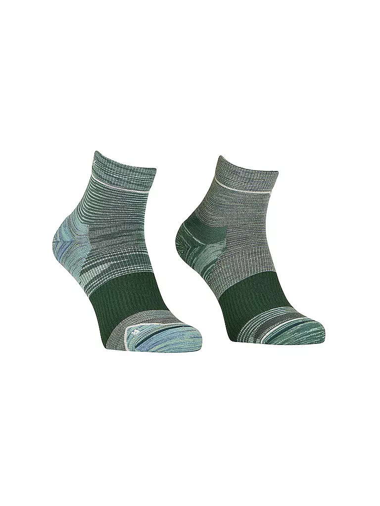 ORTOVOX | Chaussettes de randonnée pour hommes Alpine Quarter Socks M | Pétrole
