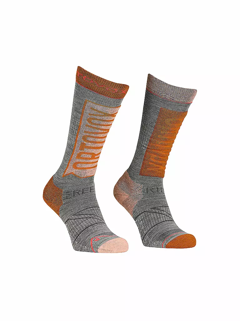 ORTOVOX | Chaussettes de ski de randonnée Freeride Long pour femmes | Rose