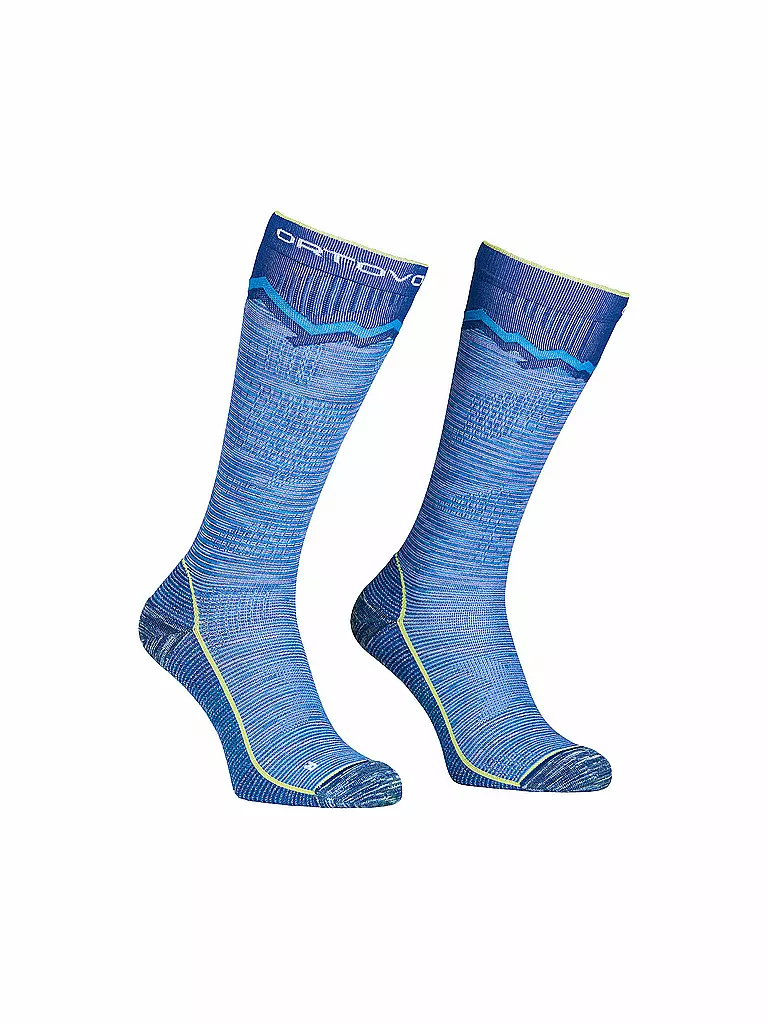 ORTOVOX | Chaussettes de ski de randonnée homme Tour Long Socks | Bleu