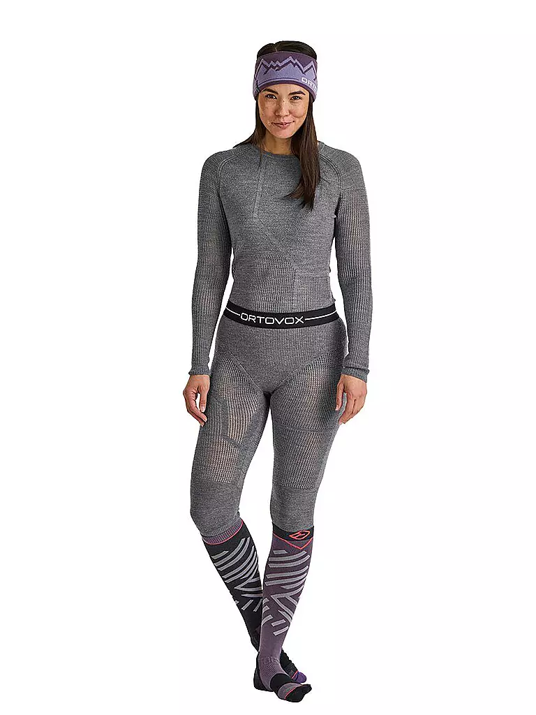 ORTOVOX | Chaussettes de ski de randonnée longues pour femmes | Gris
