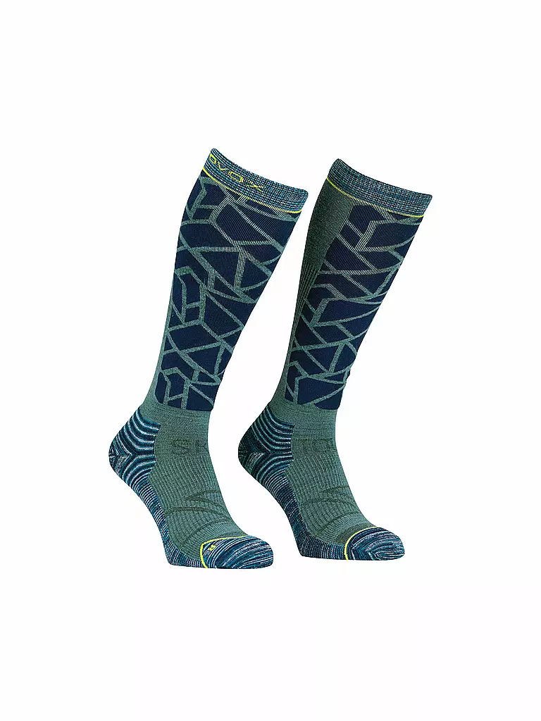 ORTOVOX | Chaussettes de ski de randonnée longues pour hommes Comp | Pétrole