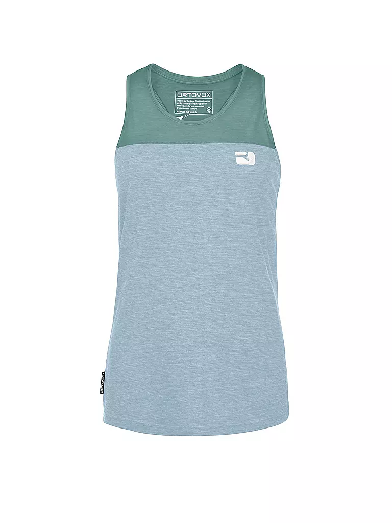 ORTOVOX | Débardeur fonctionnel femme 150 Cool Logo | Menthe