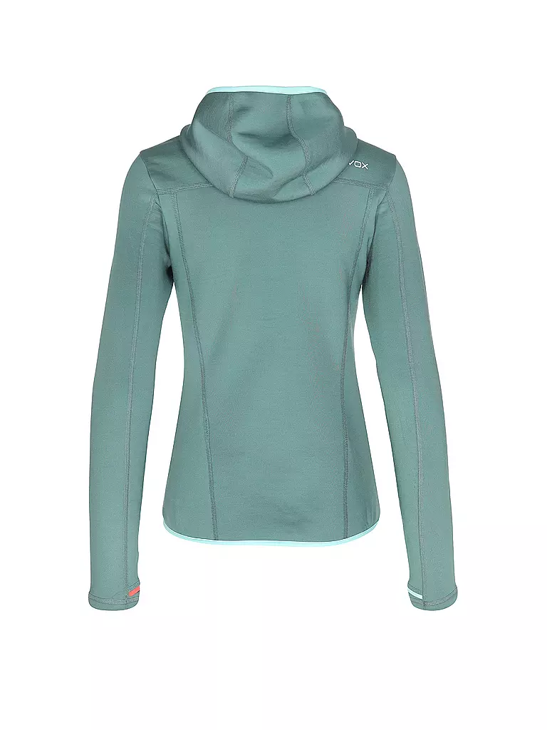 ORTOVOX | Damen Fleecejacke Hoodie | Menthe