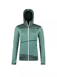 ORTOVOX | Damen Fleecejacke Light Hoodie | Vert foncé