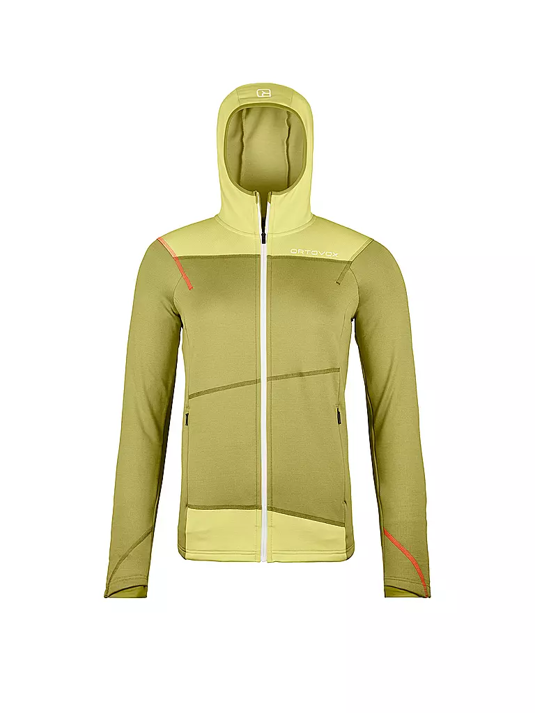 ORTOVOX | Damen Fleecejacke Light Hoodie | Olive