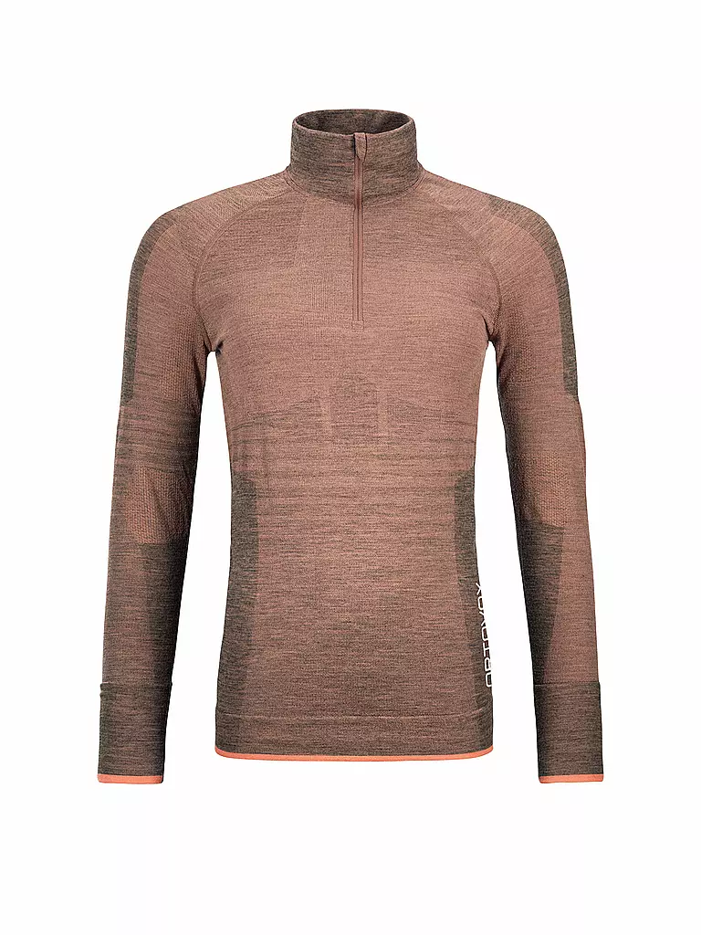 ORTOVOX | Damen Funktions Zipshirt 230 Competition | Rouge foncé
