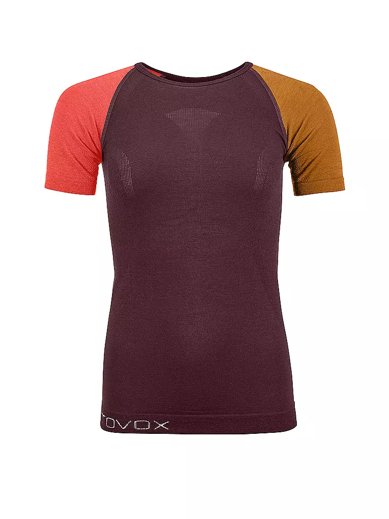 ORTOVOX | Damen Funktionsshirt 120 Comp Light | Rouge foncé
