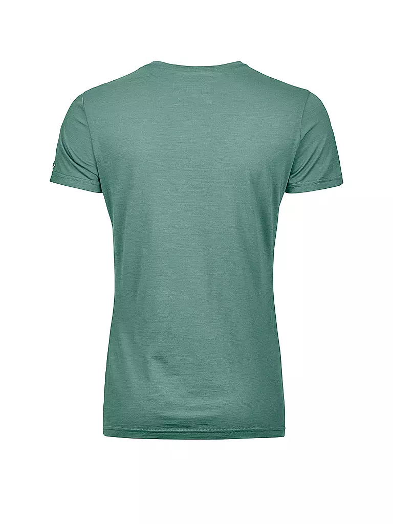 ORTOVOX | Damen Funktionsshirt 150 COOL Brand Logo | Vert foncé