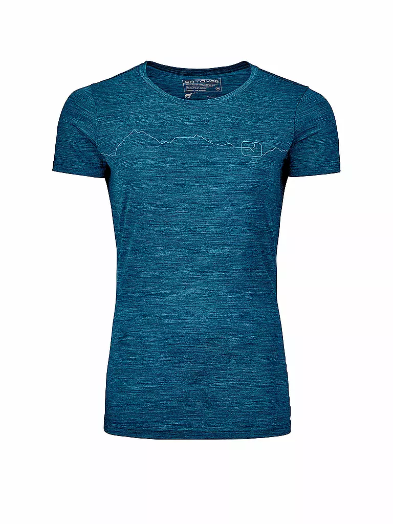 ORTOVOX | Damen Funktionsshirt 150 Cool Mountain | Pétrole
