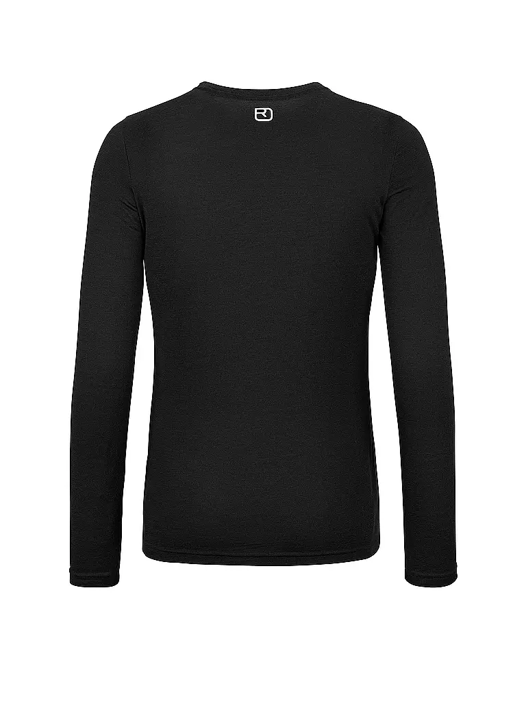 ORTOVOX | Damen Funktionsshirt 185 Merino Brand Outline | Noir