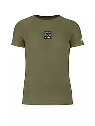 ORTOVOX | Damen Funktionsshirt 185 Merino Square | Olive