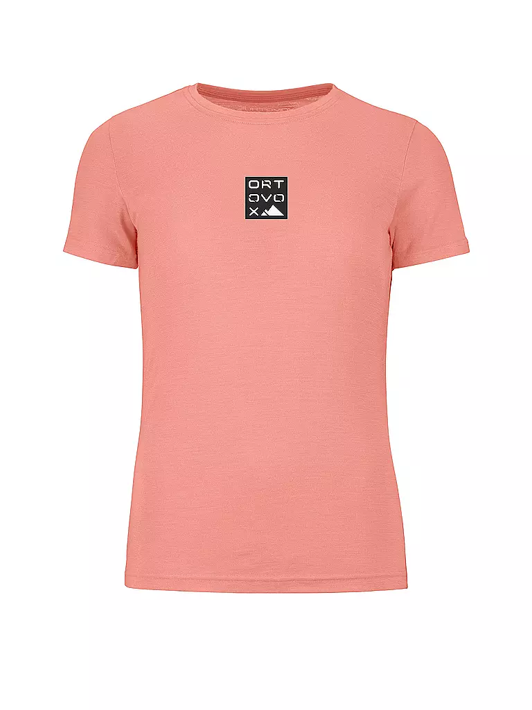 ORTOVOX | Damen Funktionsshirt 185 Merino Square | Rose