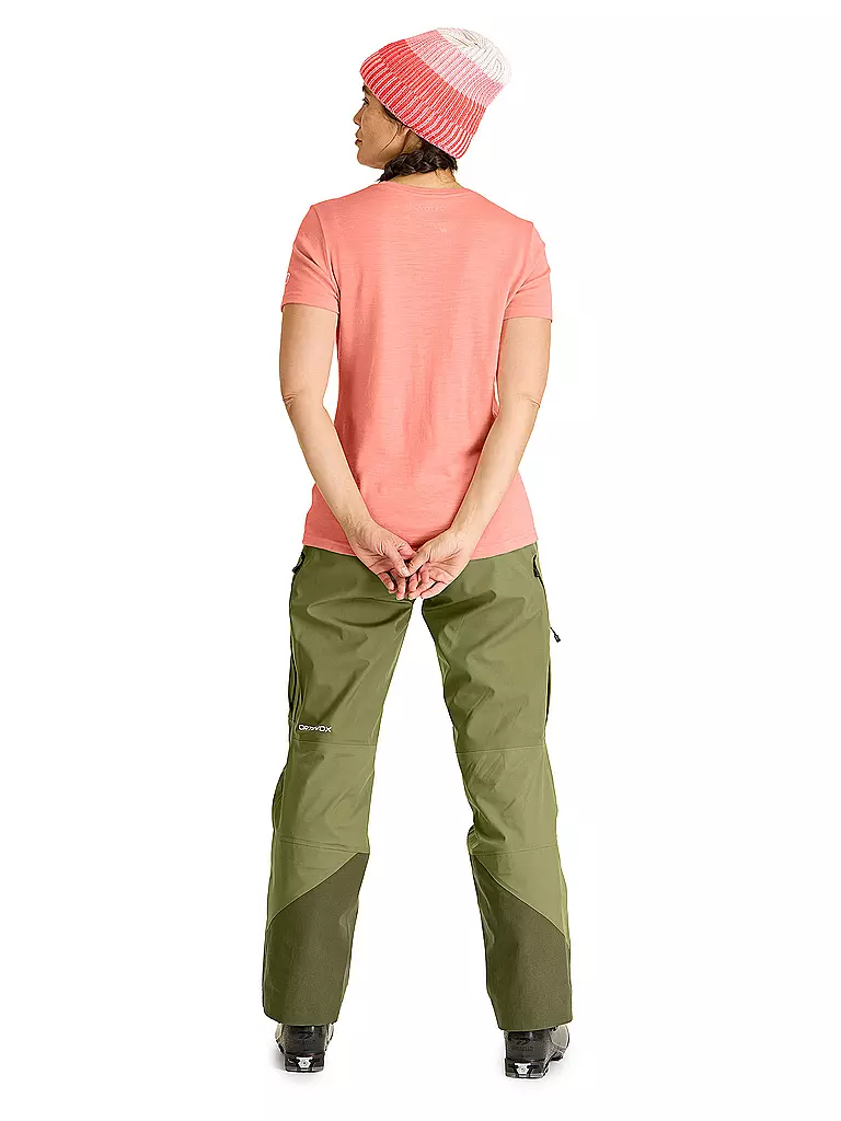 ORTOVOX | Damen Funktionsshirt 185 Merino Square | Rose