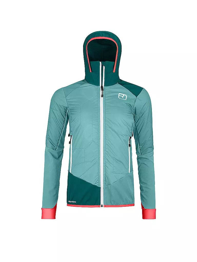 ORTOVOX | Damen Hybridjacke Col Becchei SW Hoodie | Menthe