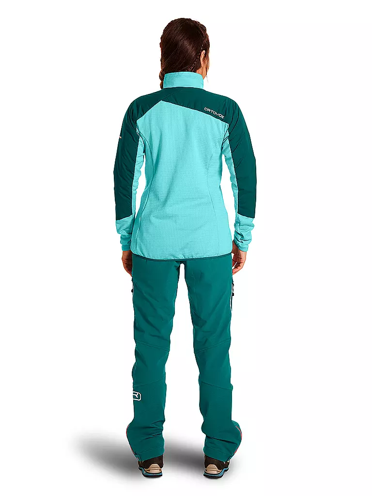 ORTOVOX | Damen Hybridjacke Westalpen | Pétrole