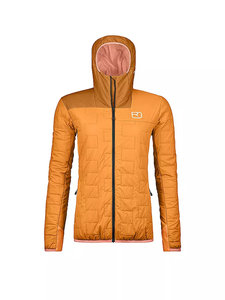 ORTOVOX | Damen Isojacke Piz Badus SW Hoodie | Orange