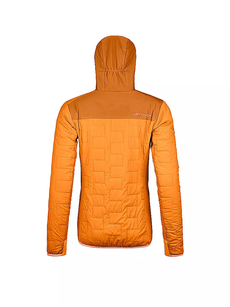 ORTOVOX | Damen Isojacke Piz Badus SW Hoodie | Orange