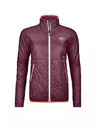 ORTOVOX | Damen Isojacke Piz Vial SW | Rouge foncé